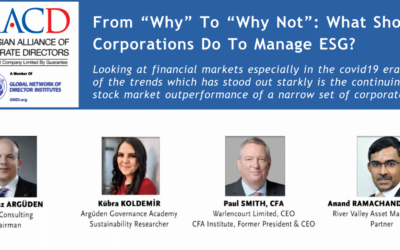 From “Why” To “Why Not”: What Should Corporations Do To Manage ESG?