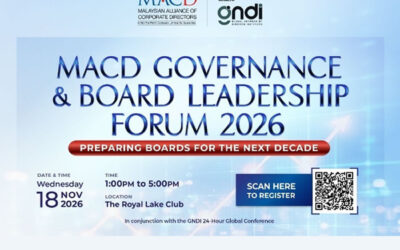 MACD Governance & Board Leadership Forum 2026